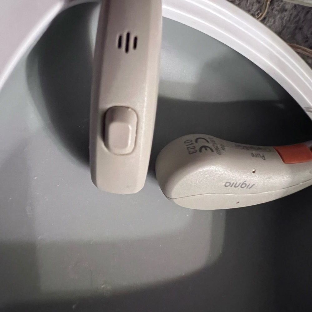 2 Rx Signia Pure Charge&Go hearing aids with docking station - Picture 5 of 8